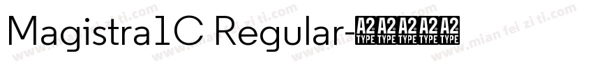 Magistra1C Regular字体转换